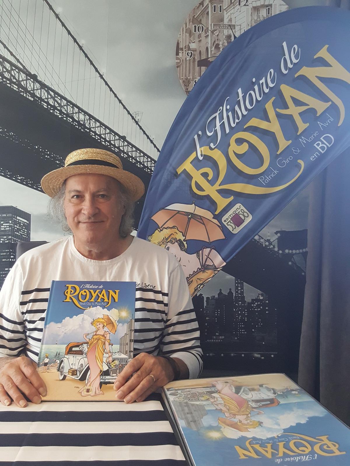 Saint-Sulpice-de-Royan : « Histoire de Royan », une nouvelle BD de Giro