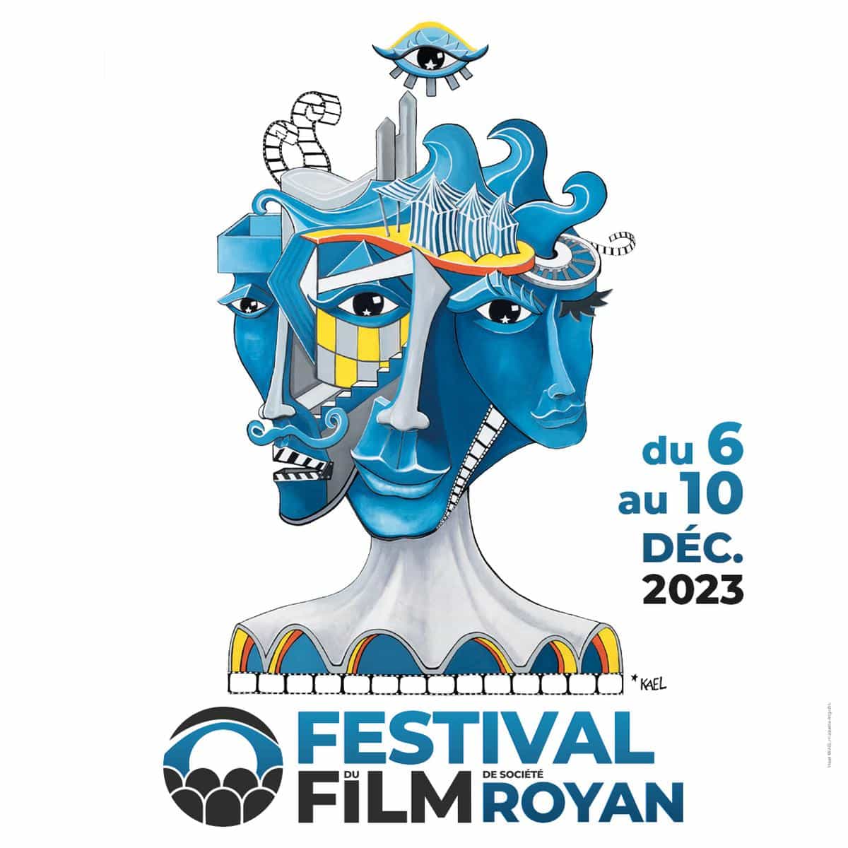 L’affiche de la troisième édition du Festival du film de société de Royan a été dévoilée ce lundi 2 octobre.