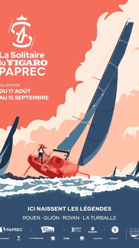 Solitaire du Figaro : le parcours dévoilé, des festivités à Rouen pendant une semaine