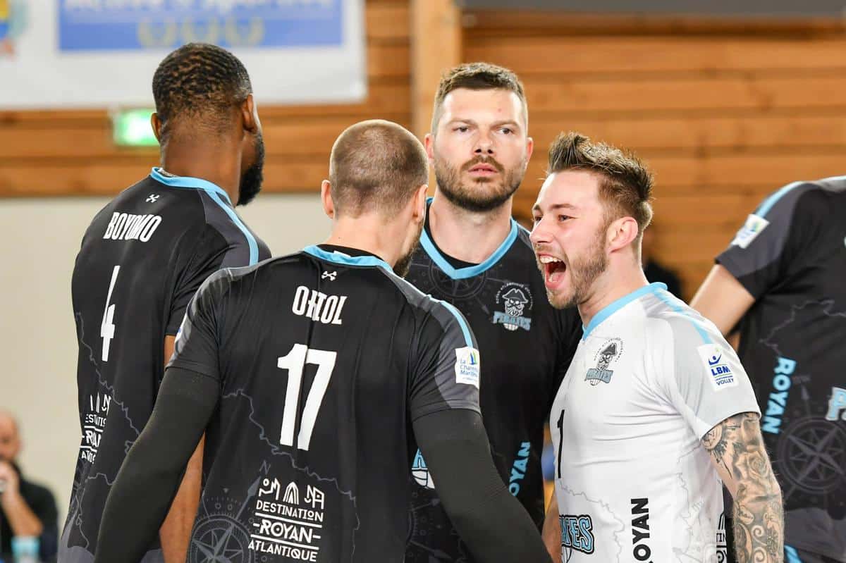 , Volley-ball (Ligue B) : Royan réussit son entrée en playoffs