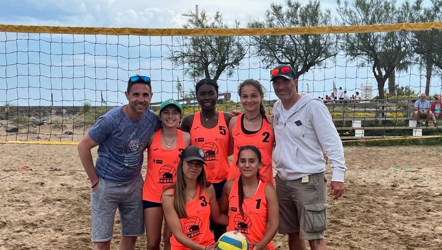 Beach volley M15 : les filles de Gruissan se qualifient